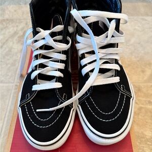 Vans Kids Black High-Top Sneakers
